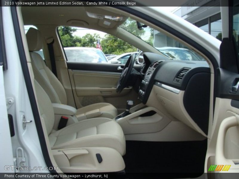 Candy White / Cornsilk Beige 2010 Volkswagen Jetta Limited Edition Sedan