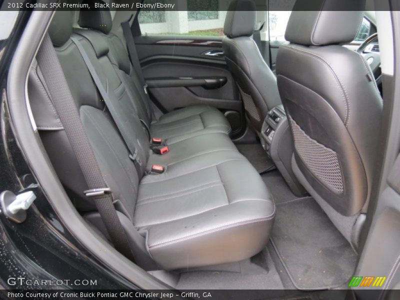 Black Raven / Ebony/Ebony 2012 Cadillac SRX Premium