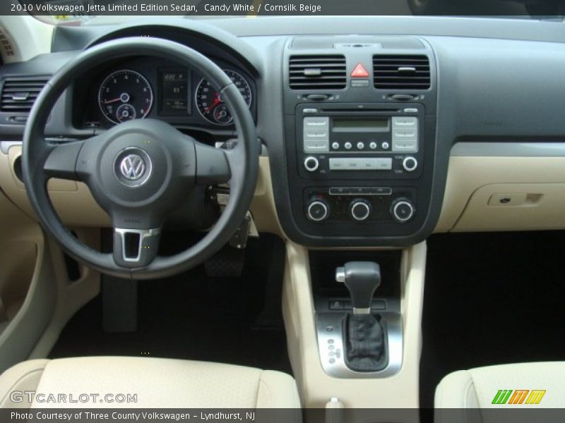 Candy White / Cornsilk Beige 2010 Volkswagen Jetta Limited Edition Sedan