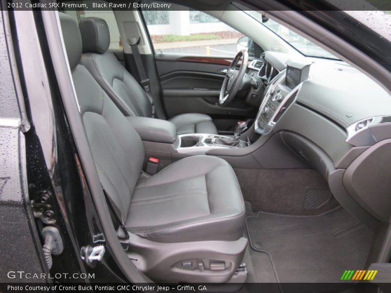 Black Raven / Ebony/Ebony 2012 Cadillac SRX Premium