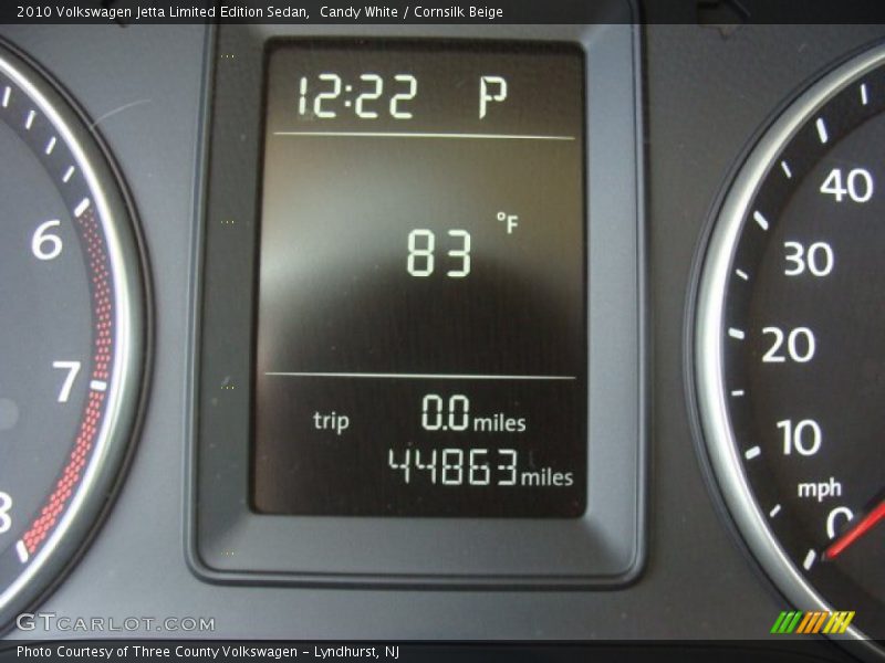 Candy White / Cornsilk Beige 2010 Volkswagen Jetta Limited Edition Sedan