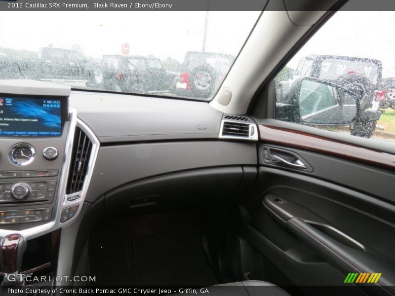 Black Raven / Ebony/Ebony 2012 Cadillac SRX Premium