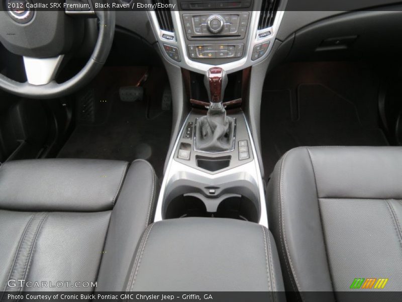 Black Raven / Ebony/Ebony 2012 Cadillac SRX Premium