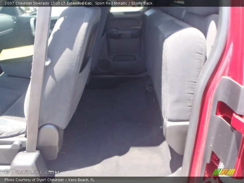 Sport Red Metallic / Ebony Black 2007 Chevrolet Silverado 1500 LT Extended Cab