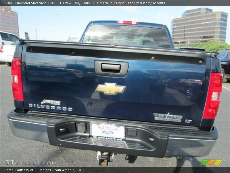 Dark Blue Metallic / Light Titanium/Ebony Accents 2008 Chevrolet Silverado 1500 LT Crew Cab