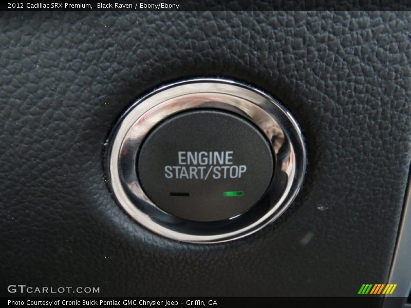 Black Raven / Ebony/Ebony 2012 Cadillac SRX Premium