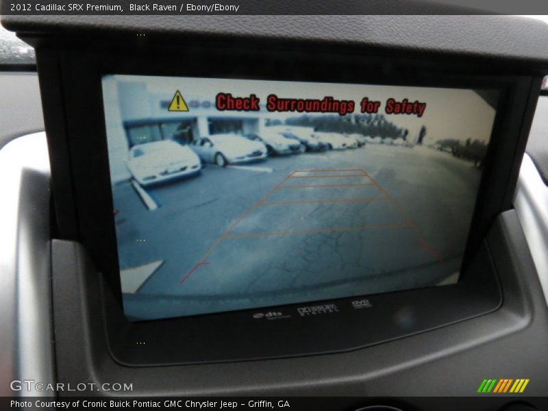 Black Raven / Ebony/Ebony 2012 Cadillac SRX Premium