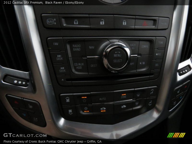 Black Raven / Ebony/Ebony 2012 Cadillac SRX Premium