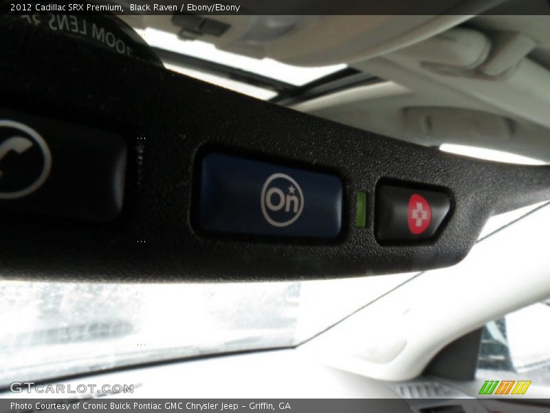 Black Raven / Ebony/Ebony 2012 Cadillac SRX Premium