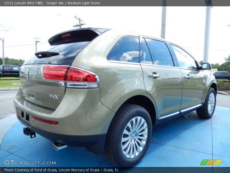 Ginger Ale / Medium Light Stone 2013 Lincoln MKX FWD