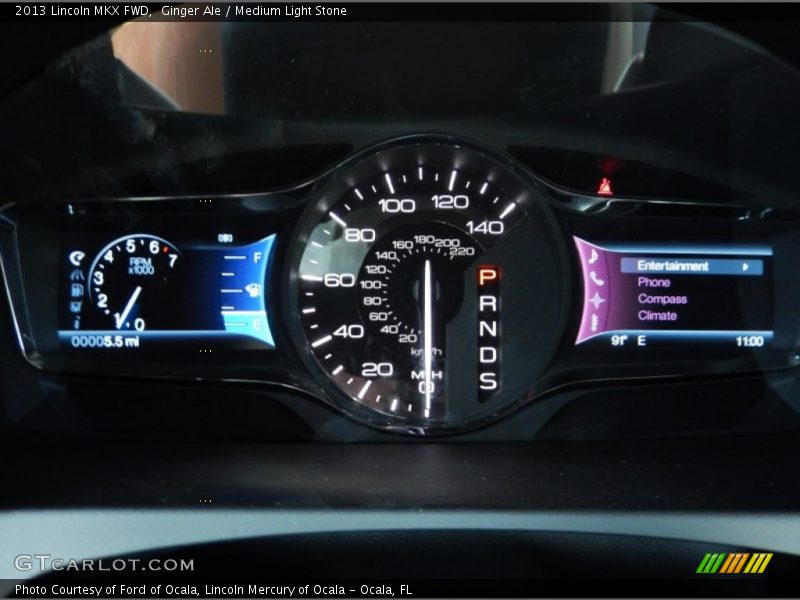 Ginger Ale / Medium Light Stone 2013 Lincoln MKX FWD
