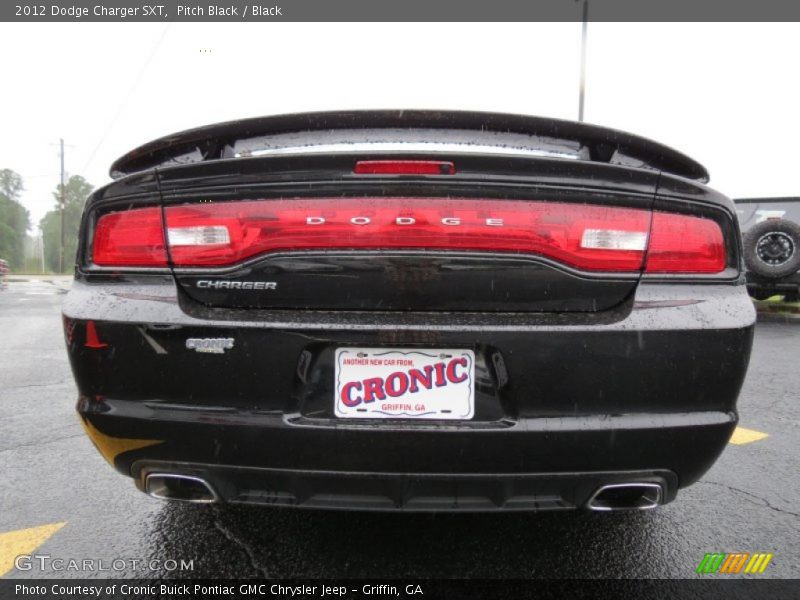 Pitch Black / Black 2012 Dodge Charger SXT