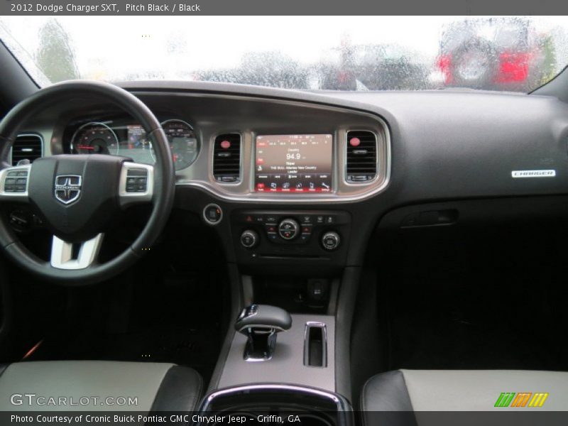 Pitch Black / Black 2012 Dodge Charger SXT