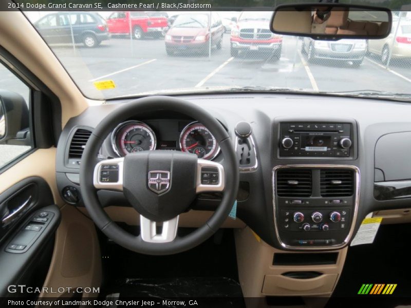 Dashboard of 2014 Grand Caravan SE