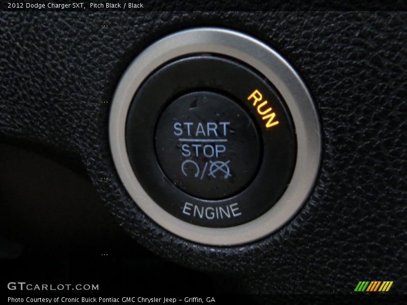 Pitch Black / Black 2012 Dodge Charger SXT