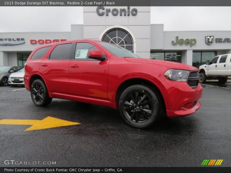 Redline 2-Coat Pearl / Black 2013 Dodge Durango SXT Blacktop