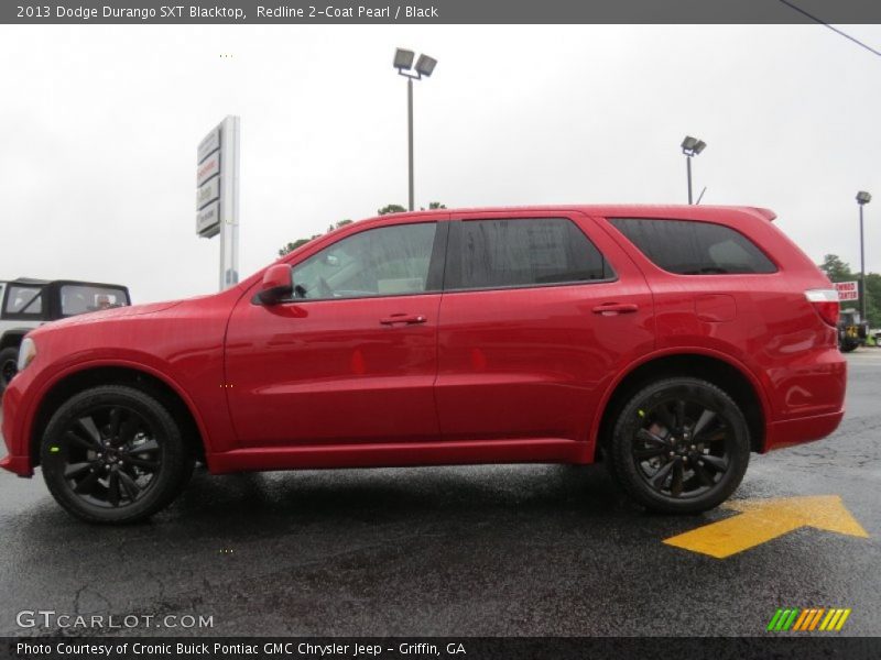Redline 2-Coat Pearl / Black 2013 Dodge Durango SXT Blacktop
