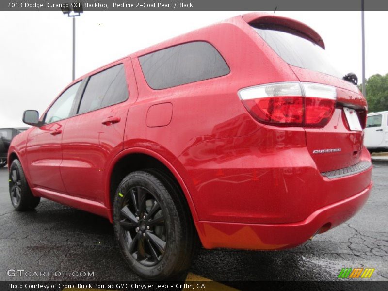 Redline 2-Coat Pearl / Black 2013 Dodge Durango SXT Blacktop
