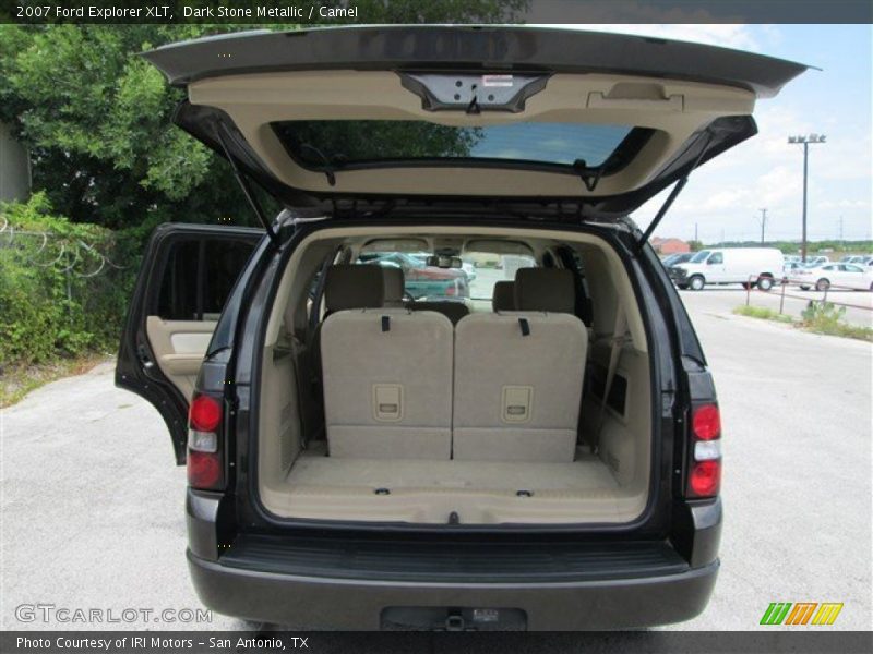 Dark Stone Metallic / Camel 2007 Ford Explorer XLT