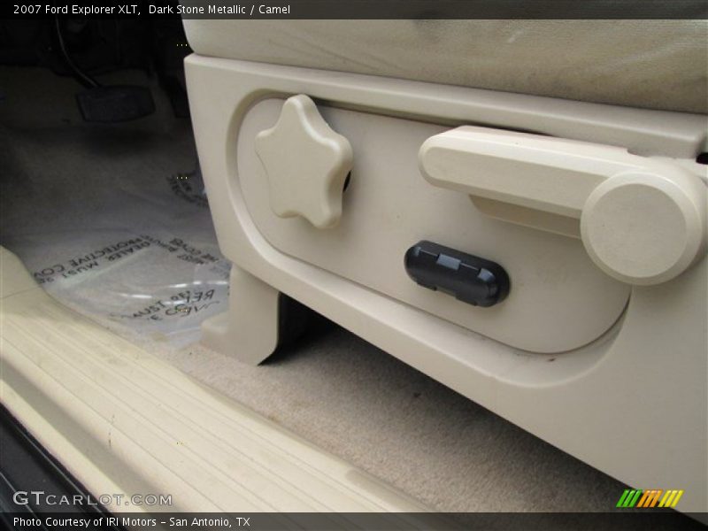 Dark Stone Metallic / Camel 2007 Ford Explorer XLT