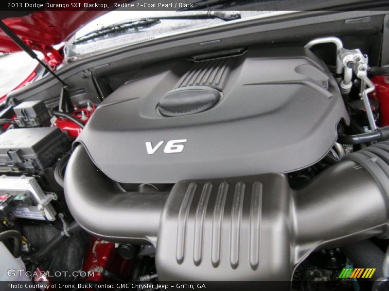 Redline 2-Coat Pearl / Black 2013 Dodge Durango SXT Blacktop