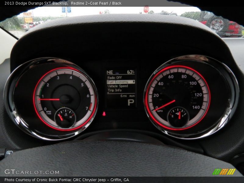 Redline 2-Coat Pearl / Black 2013 Dodge Durango SXT Blacktop