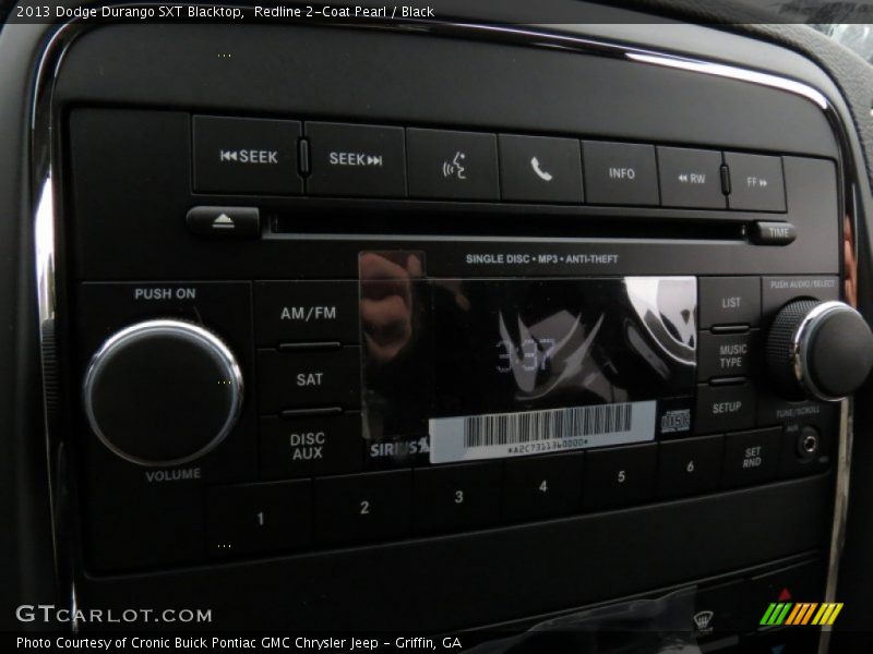 Redline 2-Coat Pearl / Black 2013 Dodge Durango SXT Blacktop