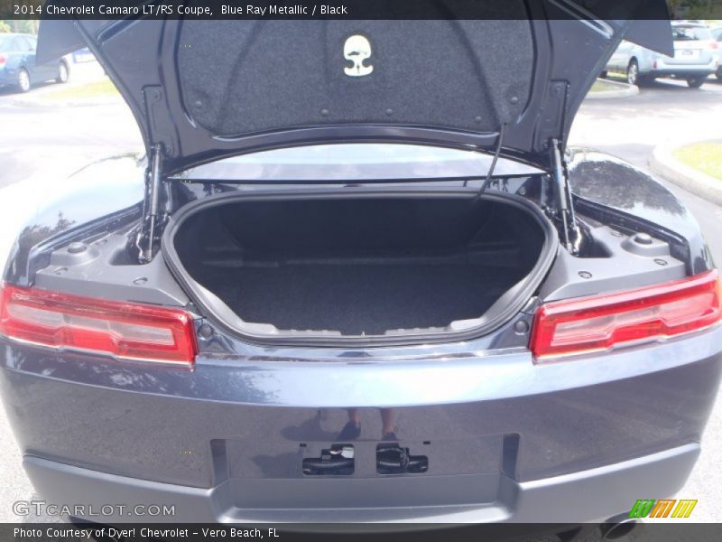 Blue Ray Metallic / Black 2014 Chevrolet Camaro LT/RS Coupe