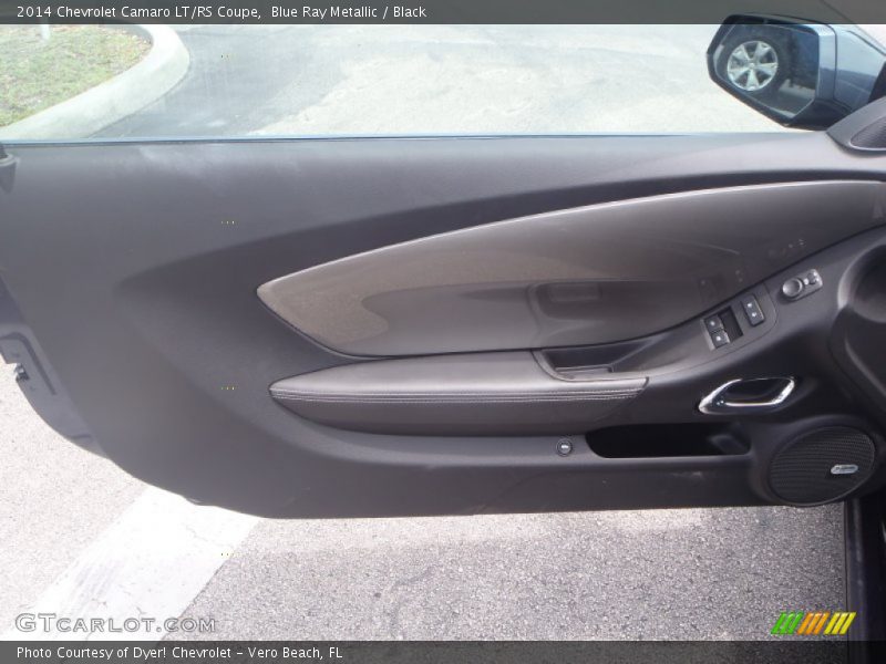 Blue Ray Metallic / Black 2014 Chevrolet Camaro LT/RS Coupe