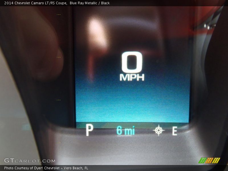 Blue Ray Metallic / Black 2014 Chevrolet Camaro LT/RS Coupe