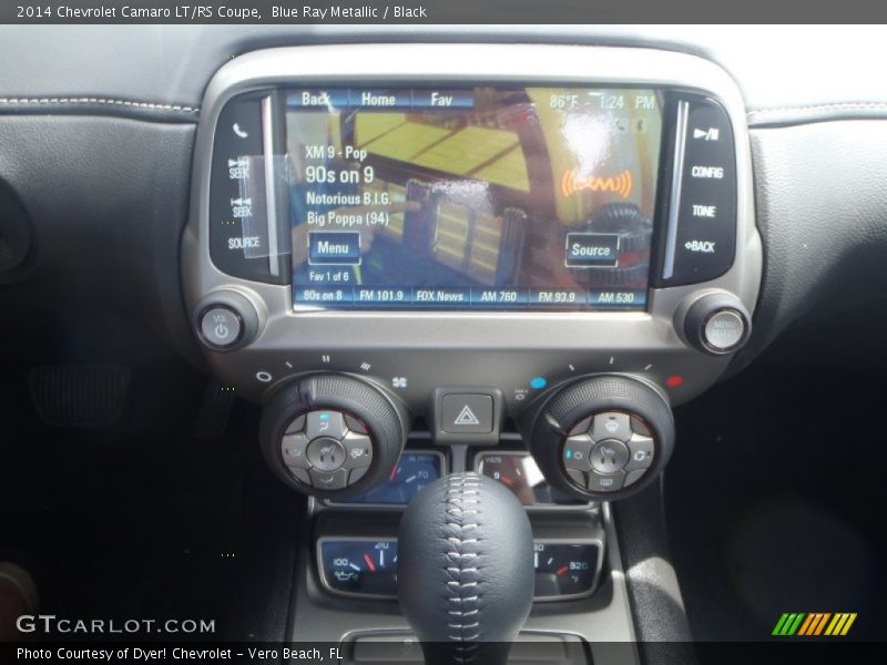 Controls of 2014 Camaro LT/RS Coupe