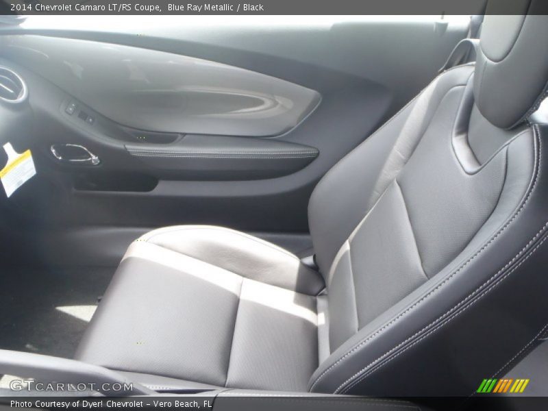 Blue Ray Metallic / Black 2014 Chevrolet Camaro LT/RS Coupe