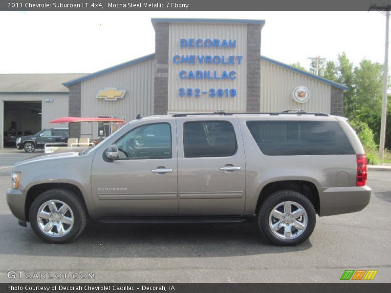 Mocha Steel Metallic / Ebony 2013 Chevrolet Suburban LT 4x4