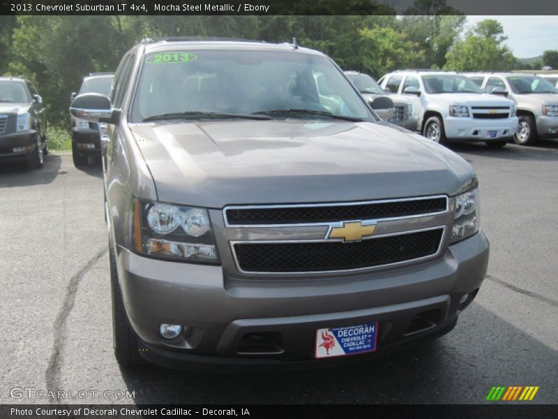 Mocha Steel Metallic / Ebony 2013 Chevrolet Suburban LT 4x4