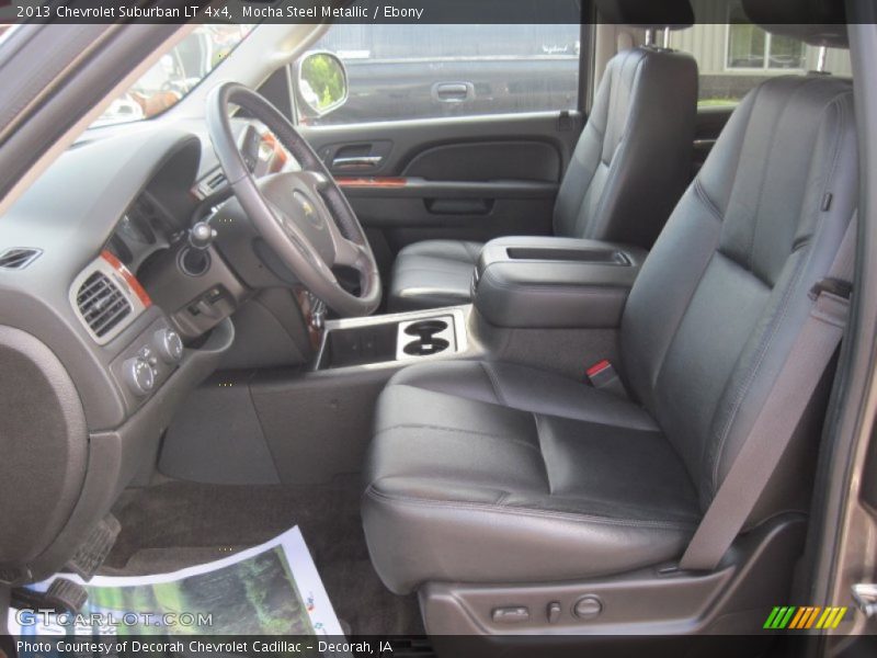 Mocha Steel Metallic / Ebony 2013 Chevrolet Suburban LT 4x4