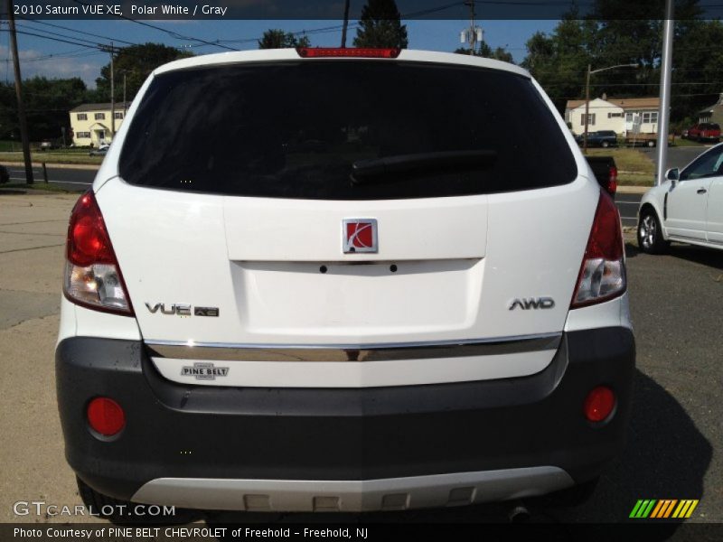Polar White / Gray 2010 Saturn VUE XE