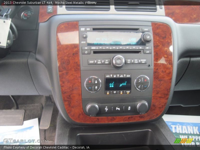 Mocha Steel Metallic / Ebony 2013 Chevrolet Suburban LT 4x4