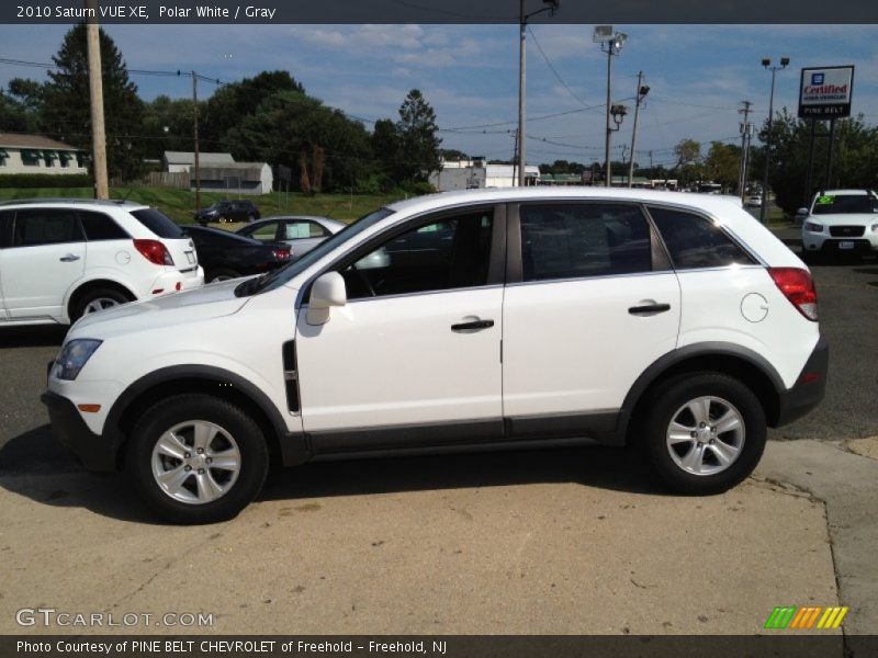 Polar White / Gray 2010 Saturn VUE XE