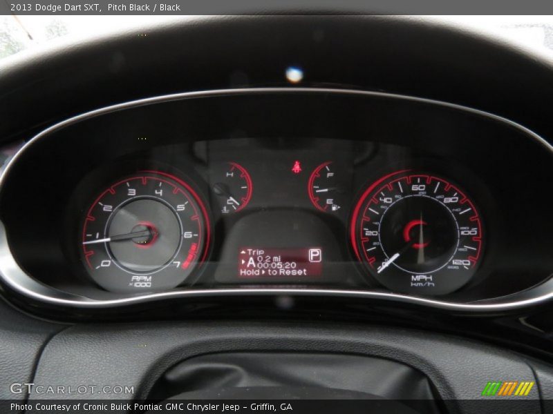 Pitch Black / Black 2013 Dodge Dart SXT