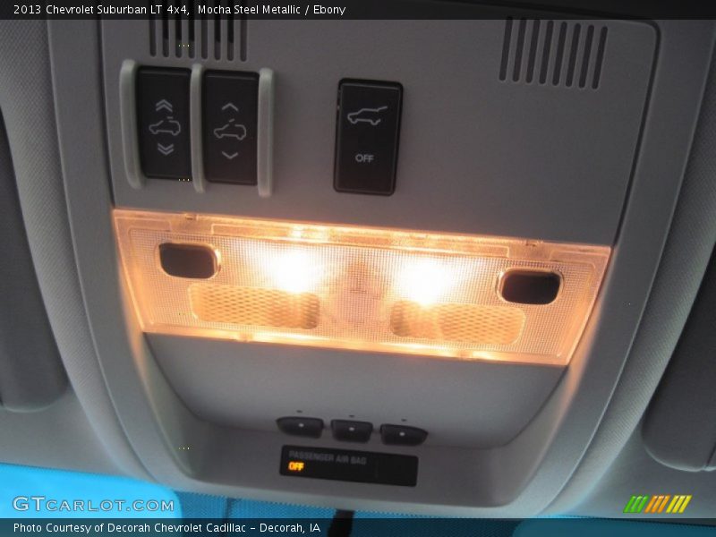 Mocha Steel Metallic / Ebony 2013 Chevrolet Suburban LT 4x4