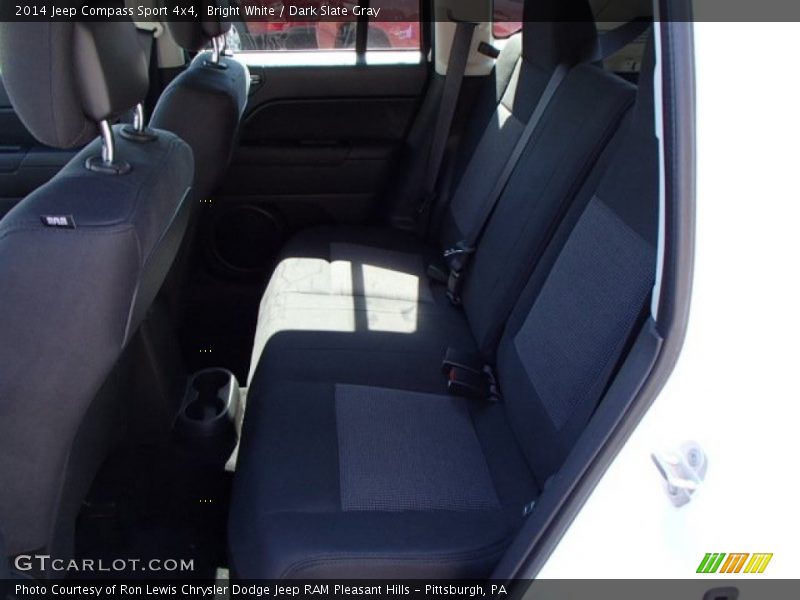 Bright White / Dark Slate Gray 2014 Jeep Compass Sport 4x4