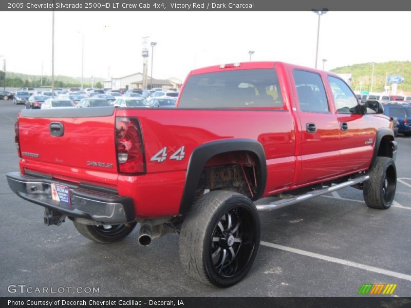 Victory Red / Dark Charcoal 2005 Chevrolet Silverado 2500HD LT Crew Cab 4x4