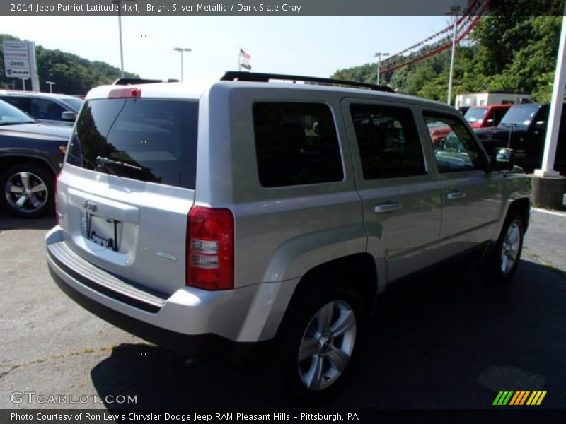 Bright Silver Metallic / Dark Slate Gray 2014 Jeep Patriot Latitude 4x4