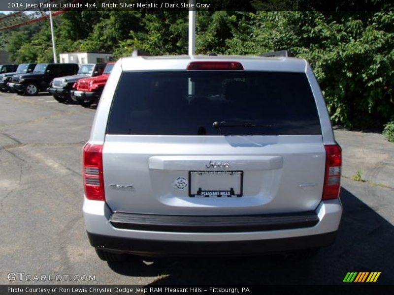 Bright Silver Metallic / Dark Slate Gray 2014 Jeep Patriot Latitude 4x4