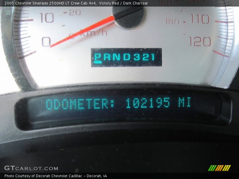 Victory Red / Dark Charcoal 2005 Chevrolet Silverado 2500HD LT Crew Cab 4x4