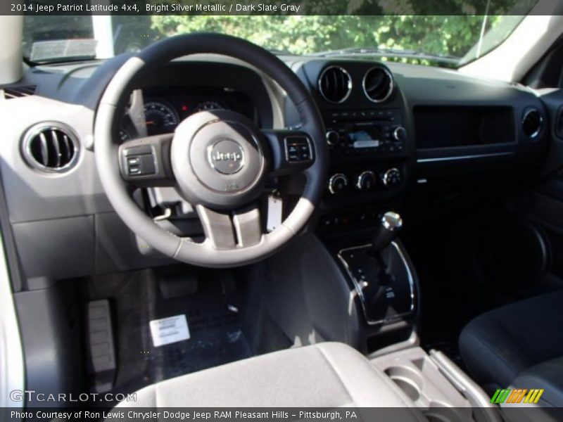 Bright Silver Metallic / Dark Slate Gray 2014 Jeep Patriot Latitude 4x4