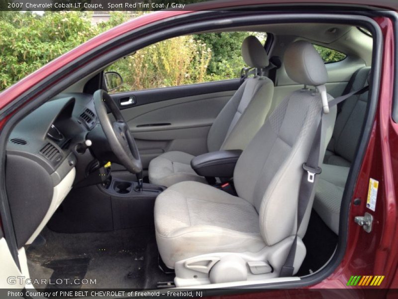 Sport Red Tint Coat / Gray 2007 Chevrolet Cobalt LT Coupe