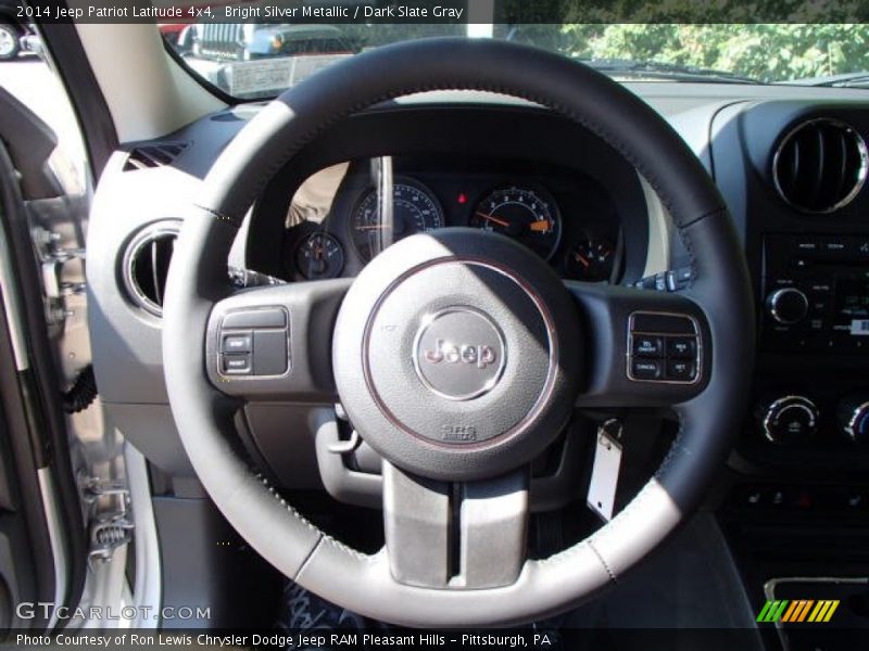 Bright Silver Metallic / Dark Slate Gray 2014 Jeep Patriot Latitude 4x4