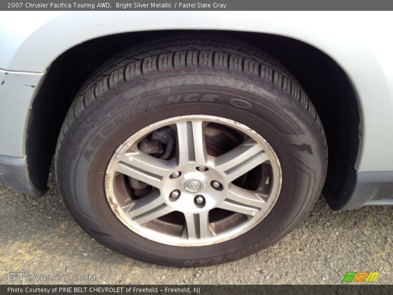 Bright Silver Metallic / Pastel Slate Gray 2007 Chrysler Pacifica Touring AWD