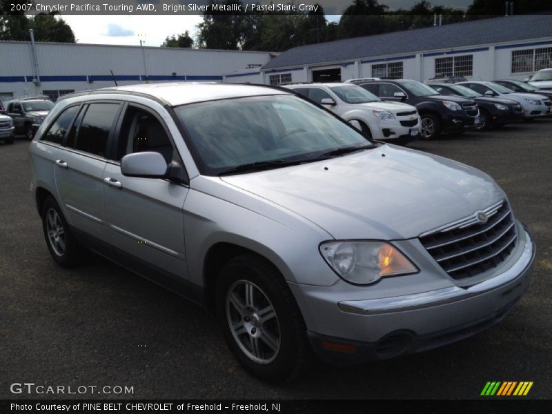 Bright Silver Metallic / Pastel Slate Gray 2007 Chrysler Pacifica Touring AWD